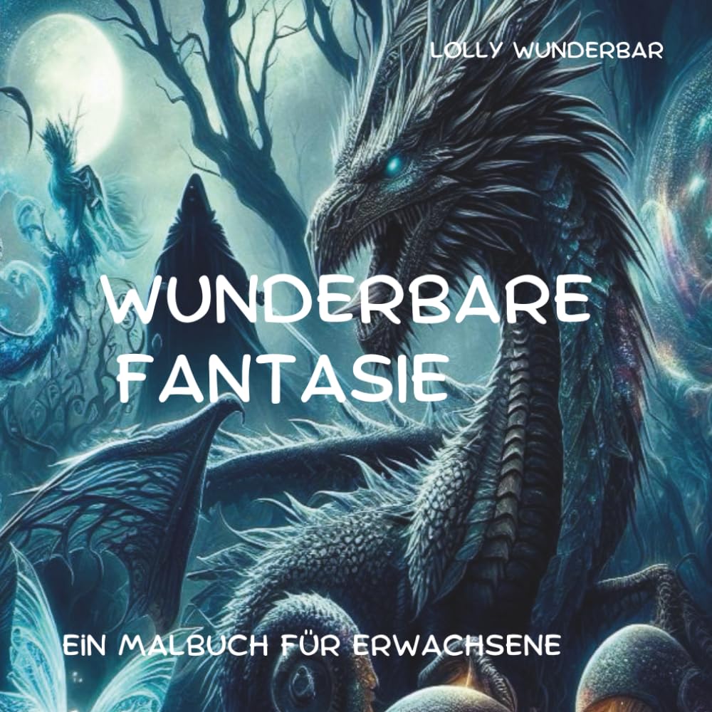 WUNDERBARE FANTASIE: Ein Malbuch für Erwachsene