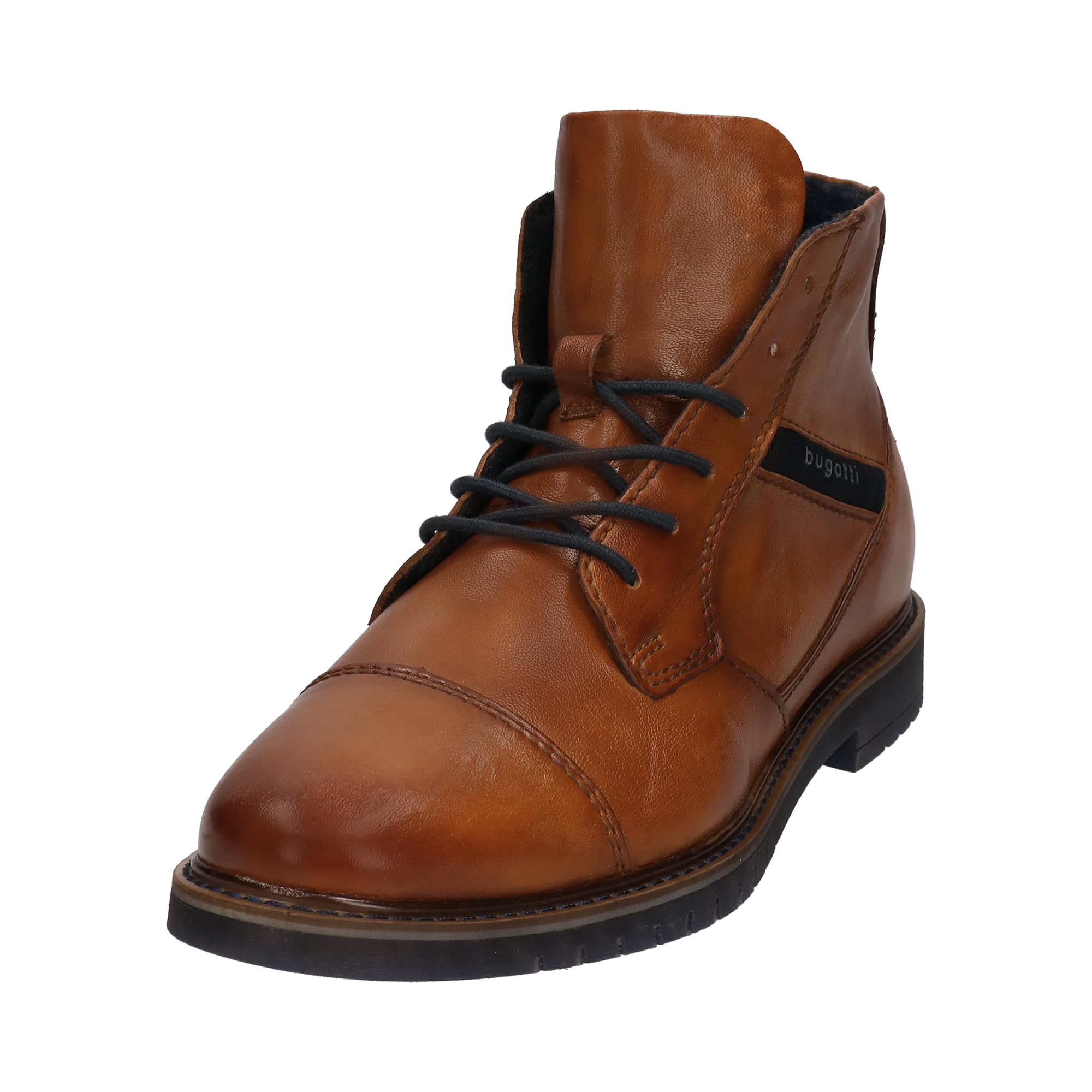 bugatti Men's Lace-Up Boots, Men's Boots Cold Lining, Cognac 6300, 11 UK