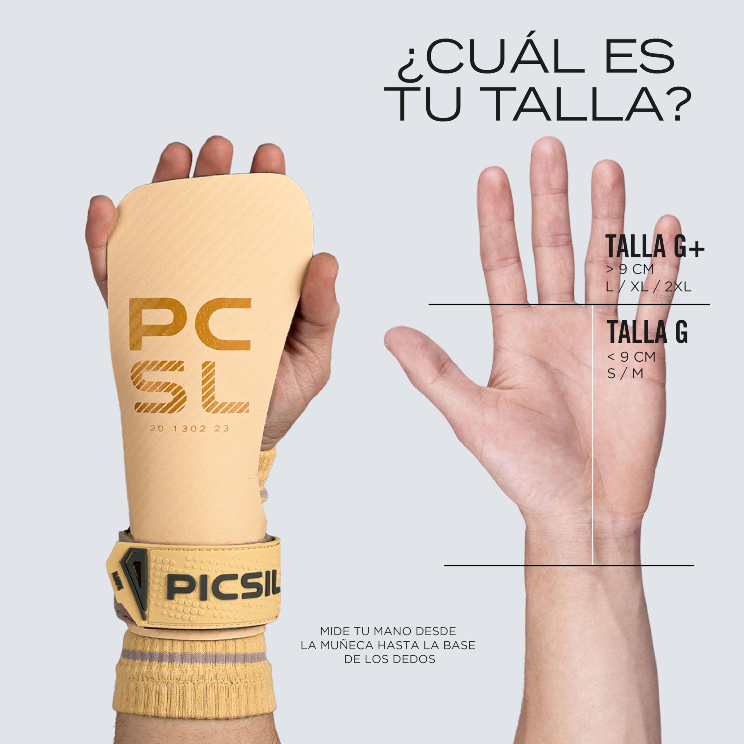 PICSIL Hawk Grips - Calleras Sin Magnesio, Agarre en Barras Limpias, Triple Capa, Incluye Muñequeras y Bolsa Transpirable — view 5