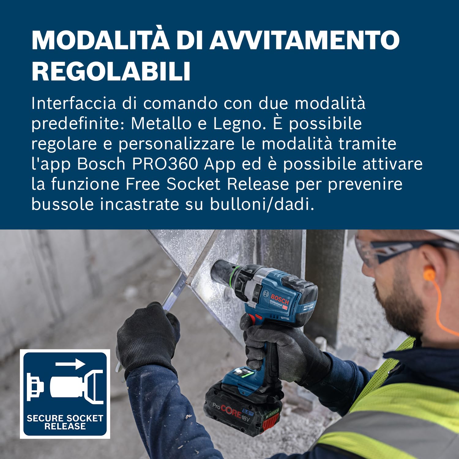 Bosch Professional 18V System Miscelatore a batteria GRW 18V-120 (incl. 1 prolunga da 13 cm (M14-M14) 2 chiavi (22/24), senza batteria/caricabatteria)
