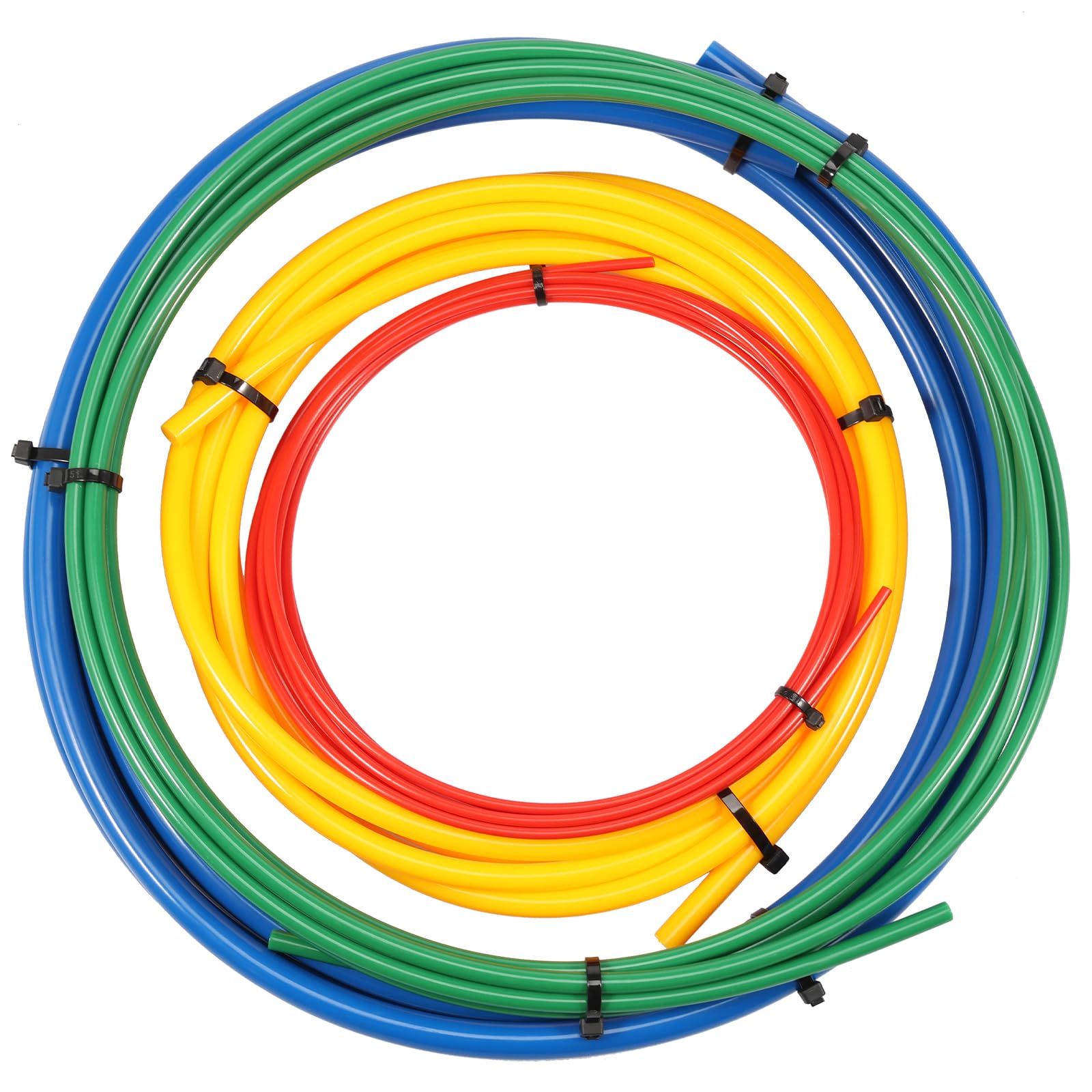 4Pcs 4M AC Copper Pipe Bender Protector PE Plastic 1/4in 3/8in 1/2in 5/8in Air Conditioning Pipe Bender Kit - View #5