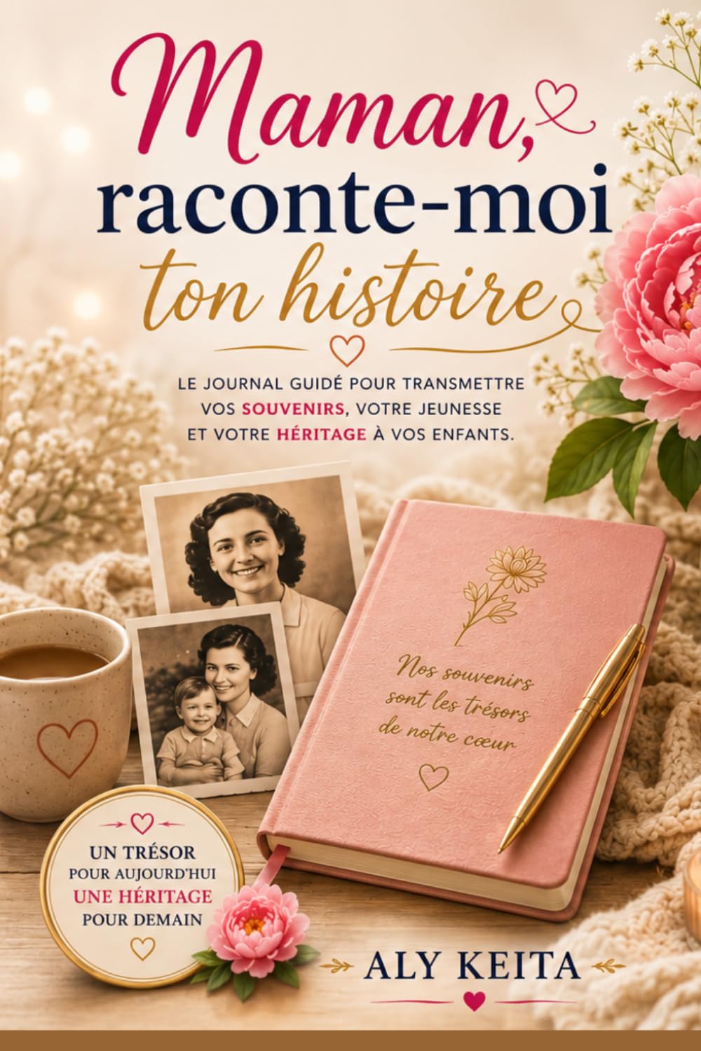 Maman, raconte-moi ton histoire: Le livre souvenir à compléter pour transmettre tes souvenirs, ta jeunesse et ton histoire à tes enfants.