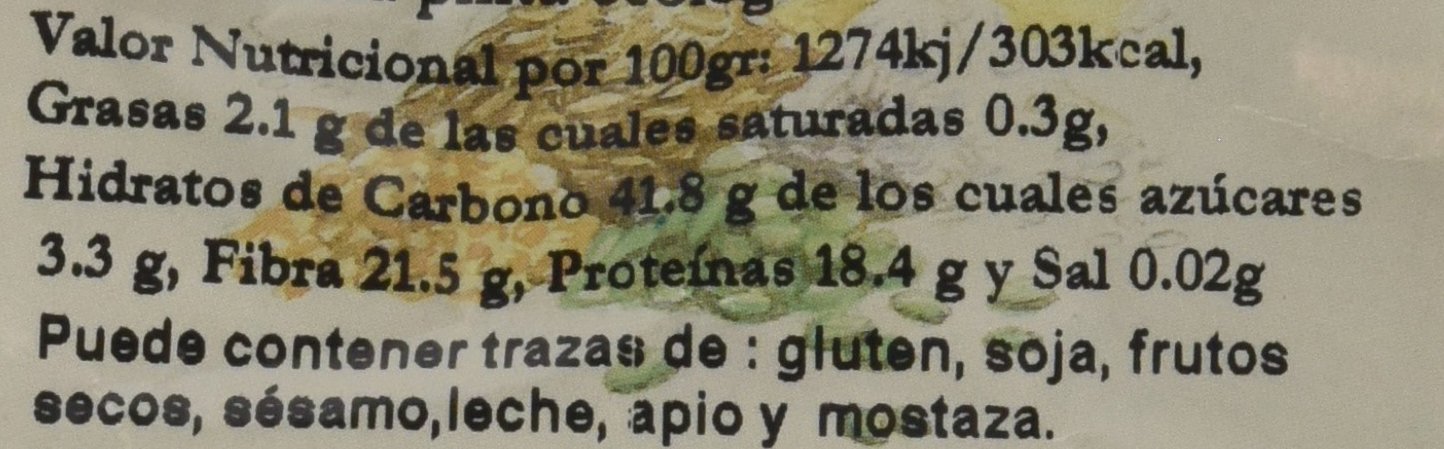 Bionsan Alubia Pinta | Cultivo Ecológico | 6 Bolsas de 500gr | Total: 3000gr