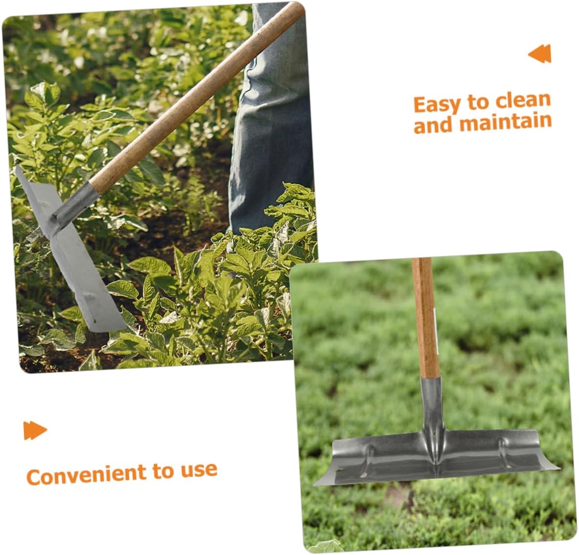 2pcs Livestock Cage Bird Cage Manure Cleaning Rake Head Multi-Function Scraper Shovel