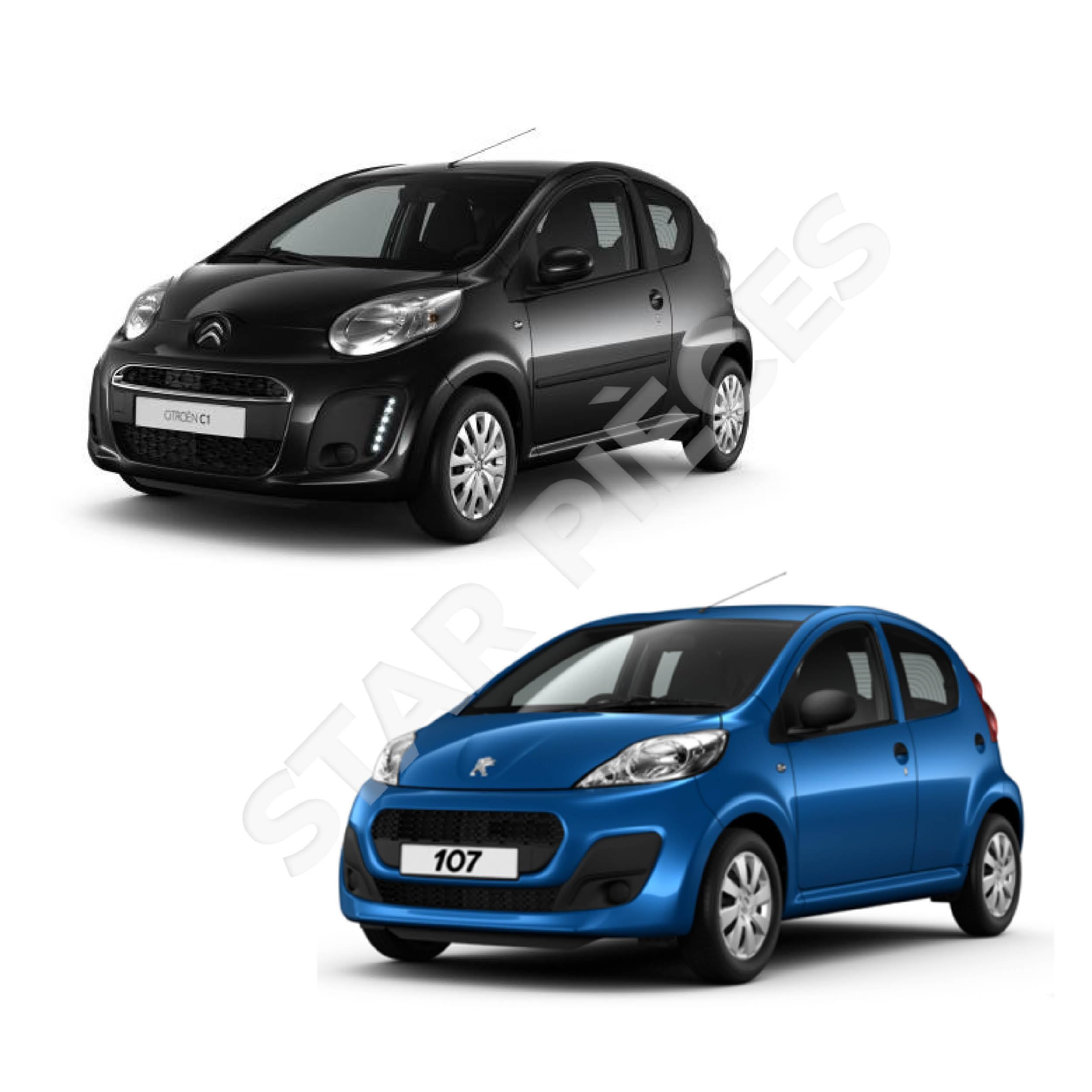 Pulsante aria condizionata compatibile per C1, 107 e Aygo (2005-2014) interruttore aria condizionata | 6554KX