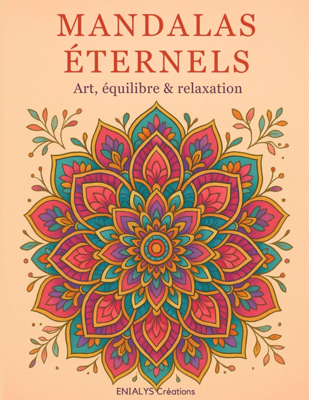 MANDALAS ETERNELS - Art , équilibre et relaxation: Livre de coloriage pour adultes dédié à la relaxation, à la méditation et à la gestion du stress. ... géométriques, floraux et minimalistes.