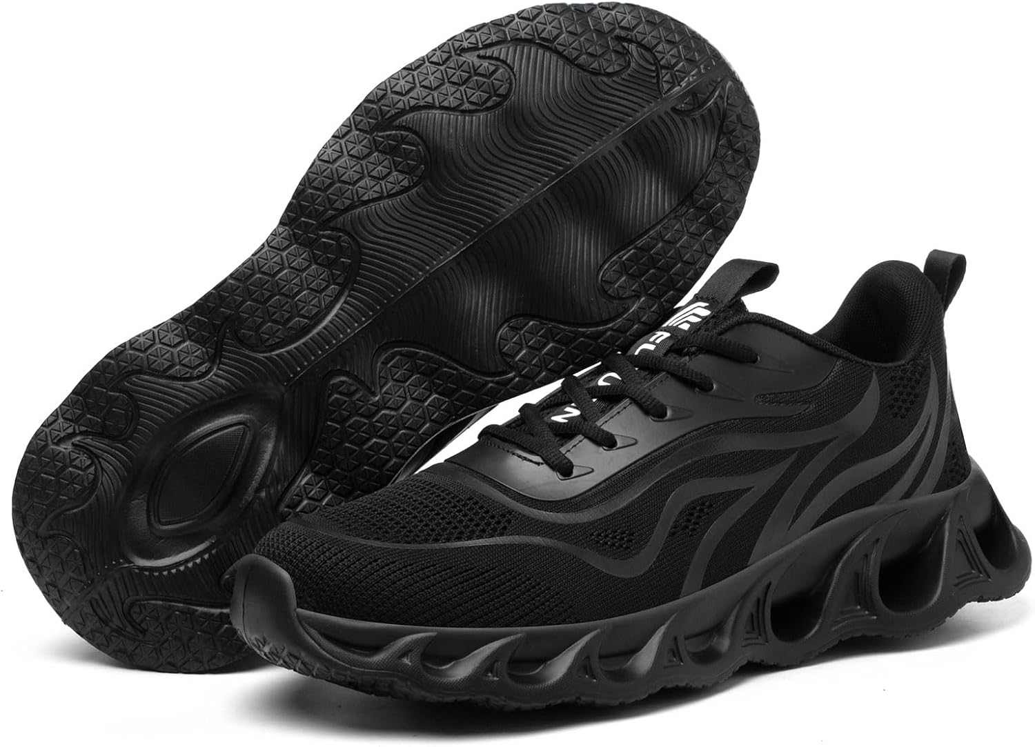 Furuian Steel Toe Shoes for Men & Women Lightweight Indestructible Safety Work Shoes Comfortable Steel Toe Sneakers Puncture Proof Work Sneakers - Image 6