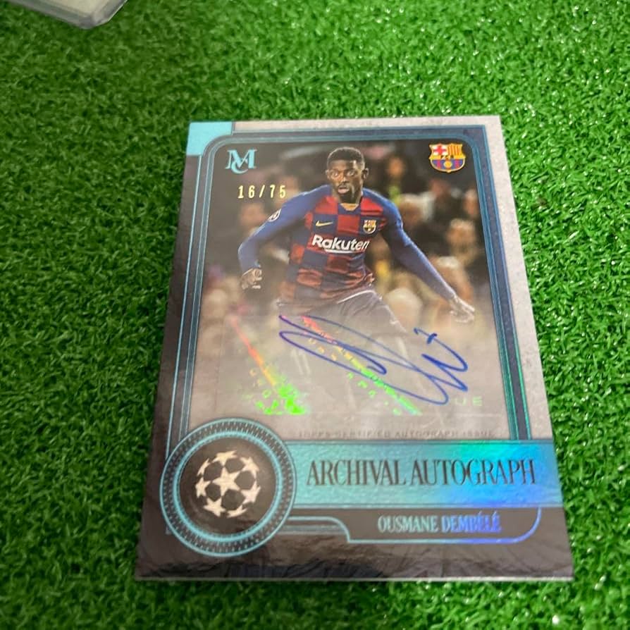 Amazon.co.jp: ウスマン デンベレ 直筆サイン カード auto : おもちゃ Amazon.co.jp: ウスマン デンベレ 直筆サイン カード auto : おもちゃ