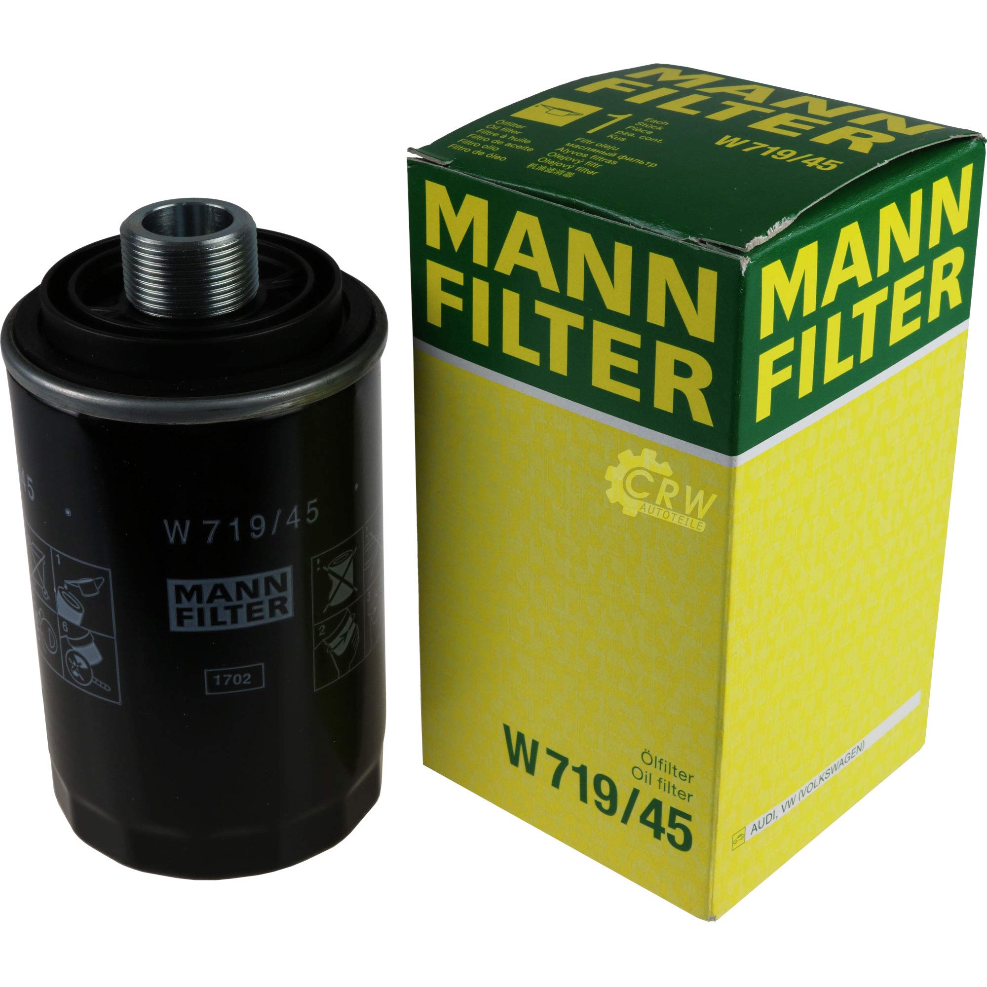 Pacchetto di ispezione pacchetto di manutenzione filtro con 5 l 0W-30 olio motore LongLife 3 FE, filtro dell'olio, filtro dell'aria abitacolo (carbone attivo) vite di scarico dell'olio