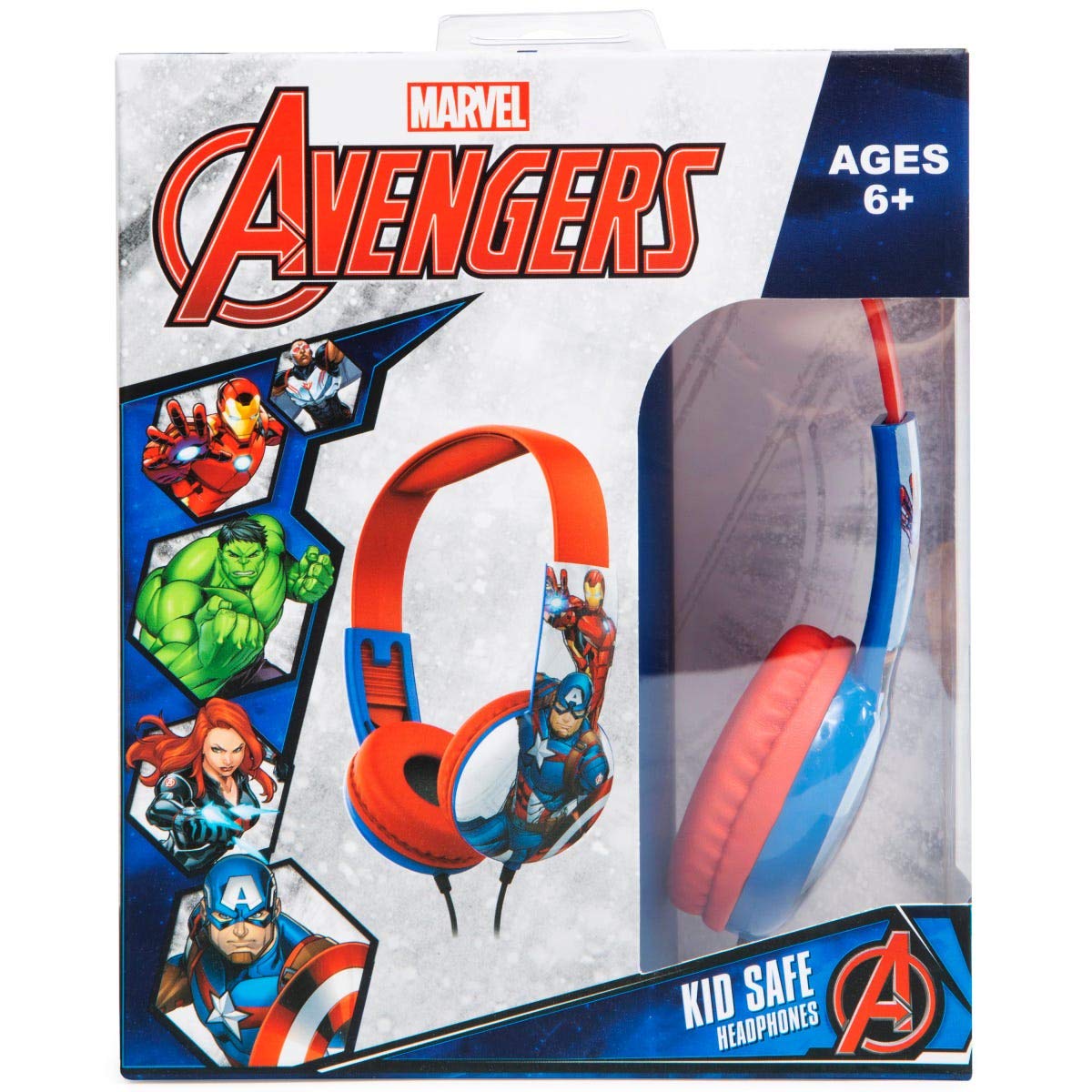 アイアンマン　ヘッドフォン　アベンジャーズ Amazon.co.jp: アベンジャーズ キッズ 安全 ヘッドフォン アイアンマン