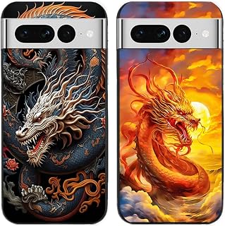 Capa para Google Pixel 7 Pro/7Pro, capa traseira fina de gel de silicone TPU degradável durável e degradável, 2 peças/lote