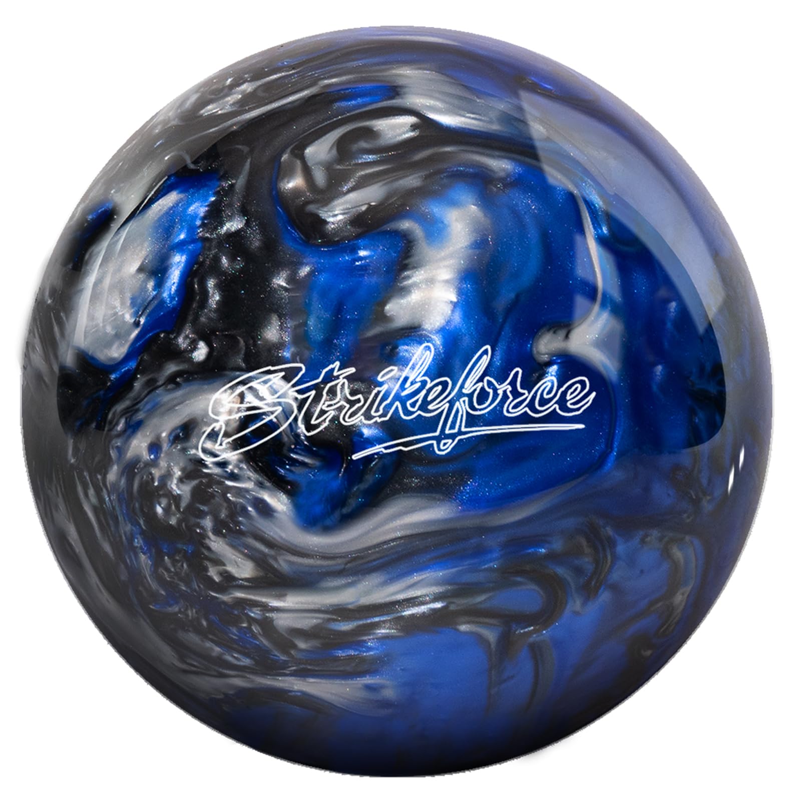KR Strikeforce Polyester Undrilled Bowling Ball for Beginners or Great for Spare Shooting - Available in 6 Designs and 10 Different Weights