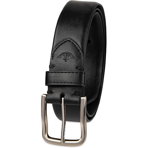 Dockers Men's Leather Casual Belt, Everyday Style (Regular and Big & Tall Sizing)