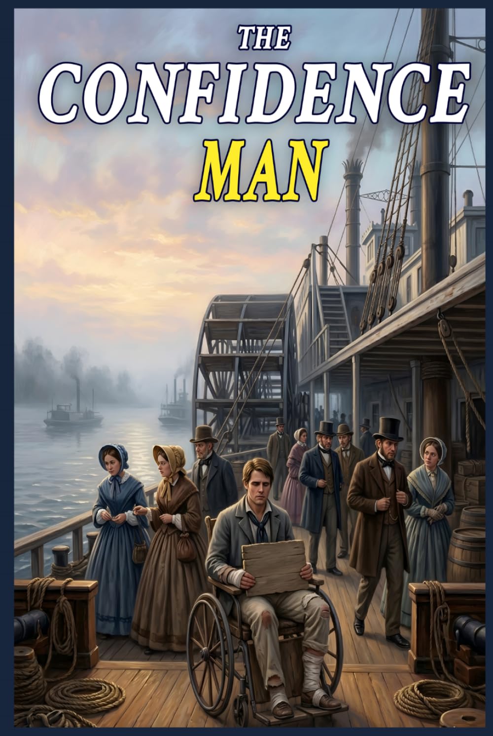 LARGE PRINT EDITION THE CONFIDENCE-MAN HIS MASQUERADE (SPECIAL ANNOTATED EDITION) 15 pt: By HERMAN MELVILLE