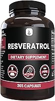Vista 9 de PURE ORIGINAL INGREDIENTS Resveratrol, (100 cápsulas) siempre puro, sin aditivos ni rellenos, verificado por laboratorio