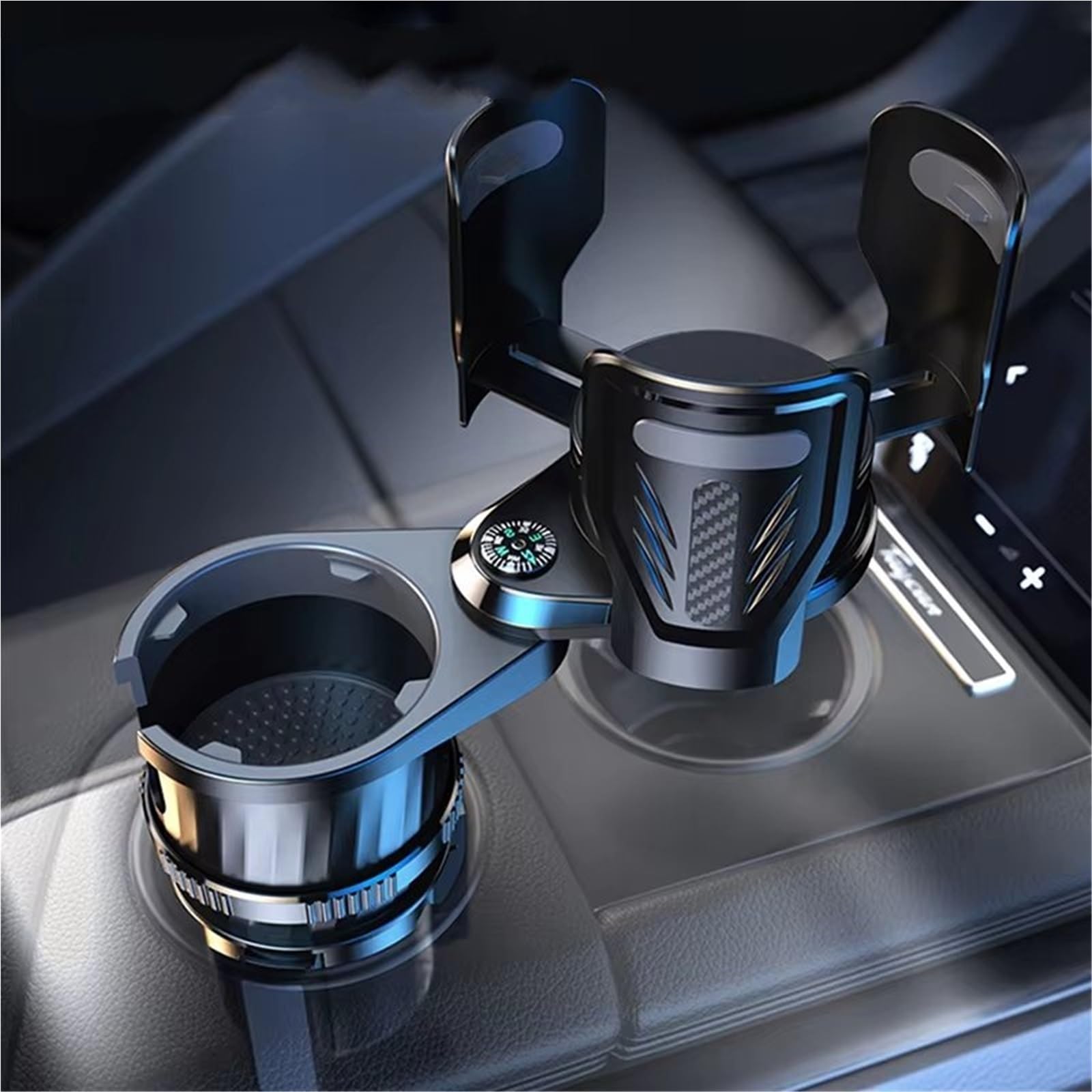 Getränkehalter Auto 2 IN 1 Auto Cup Holder Expander Adapter Basis Fahrzeug Trinkflasche Telefon Organizer Für Styling Zubehör