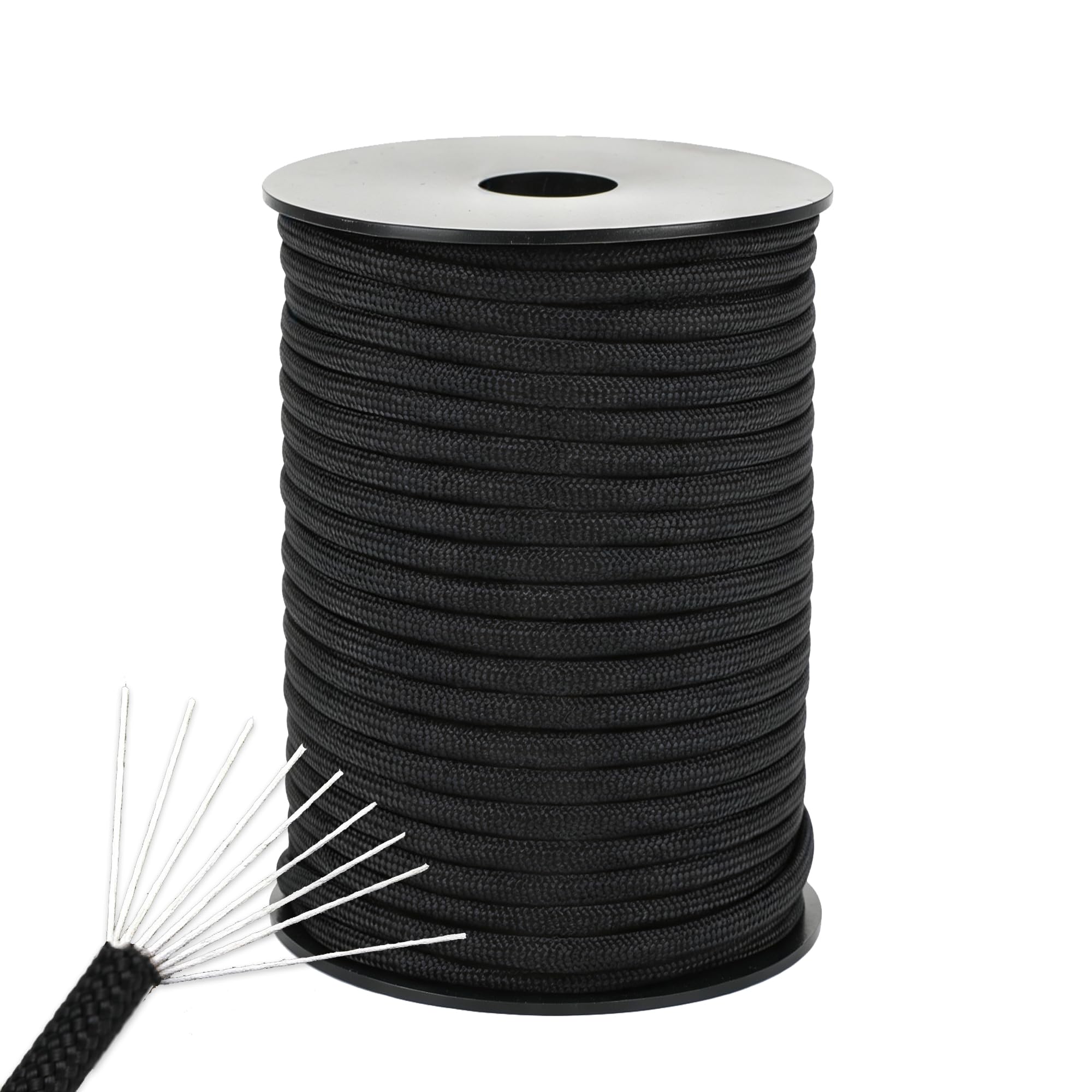 Asonen 4 mm Paracord, 50M Nylon Rope, 9 Strands Parachute Cord With Spool