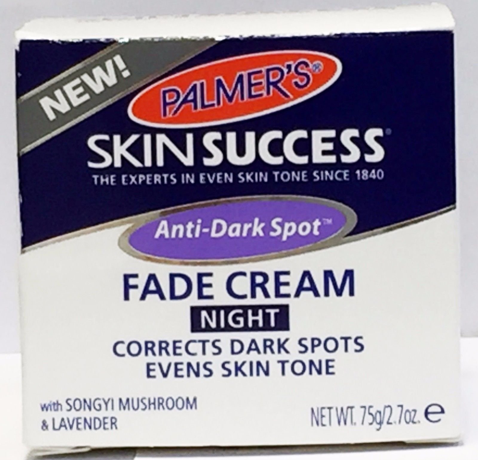 Palmer's Skin Success Anti -Dark Spot Fade Cream Night Corrects Dark Spots Evens Skin Tone 75g/2.7oz