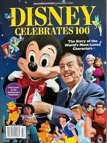 Disney Celebrates 100 Magazine Issue 33 The Story Of The World’s Most-Loved Characters