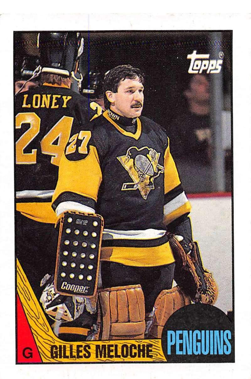 Amazon.com: Hockey NHL 1987-88 Topps #107 Gilles Meloche #107 NM