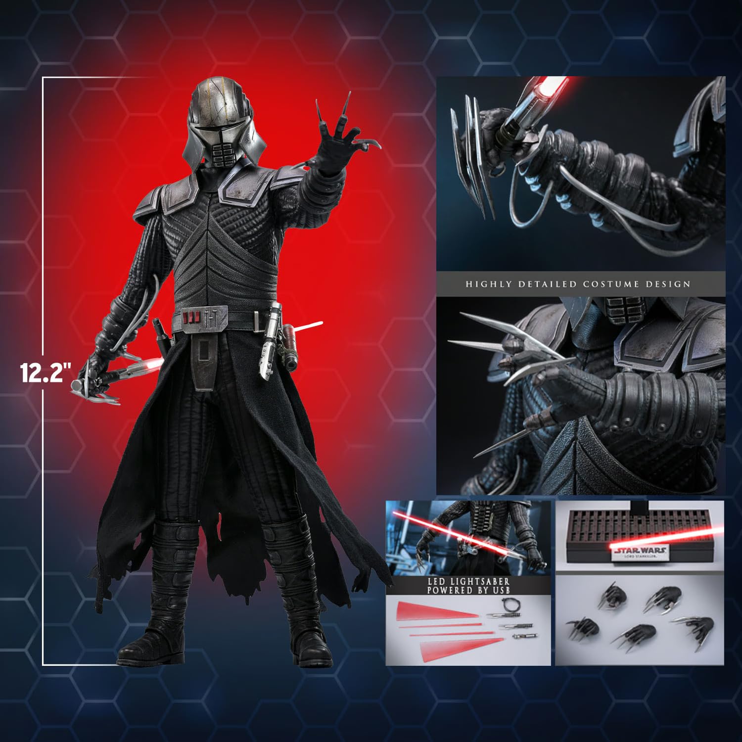 Amazon.co.jp: Hot Toys スターウォーズ:フォースアンリーシュド
