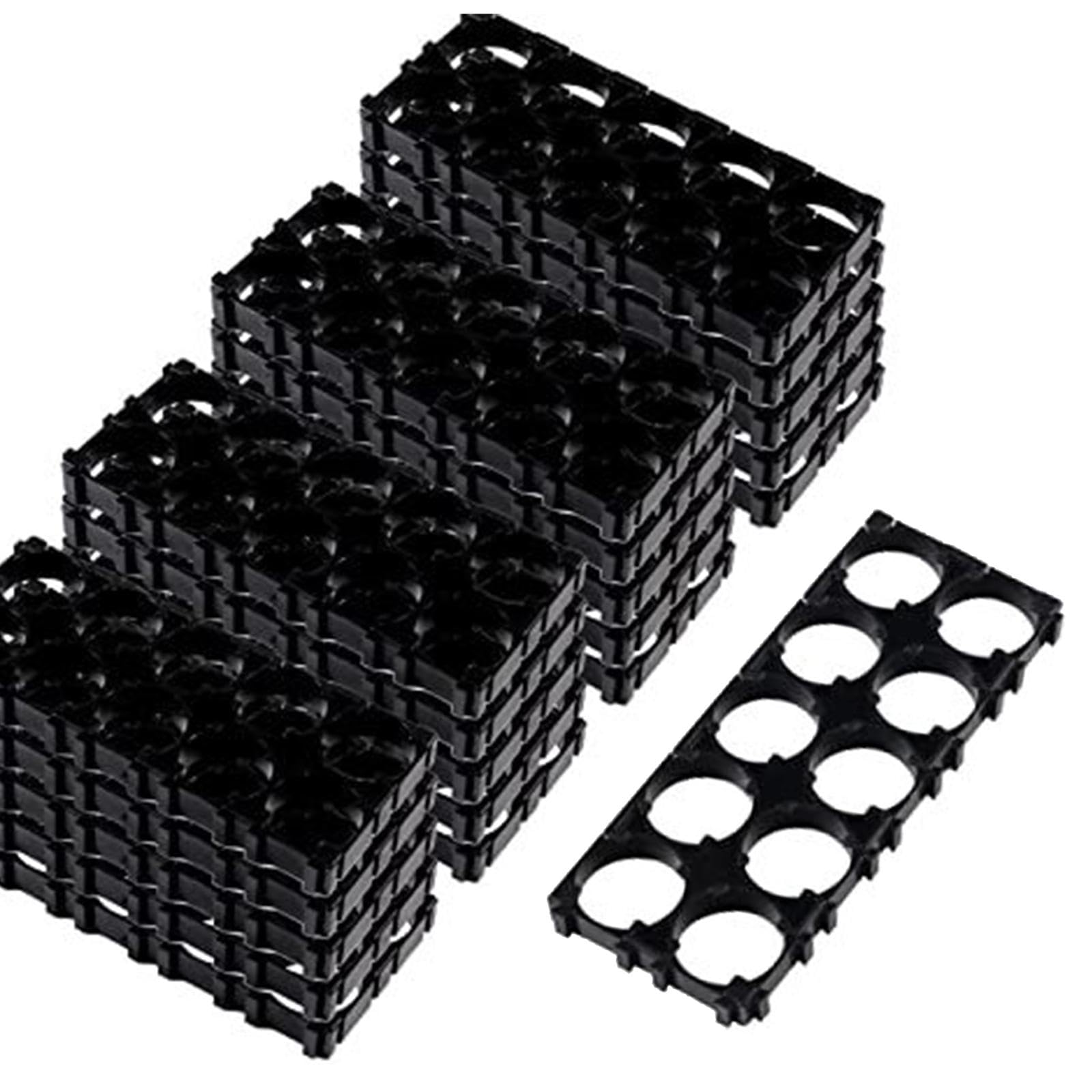 20 Pieces 18650 Battery Holder Bracket 2X5 Cell Spacer for DIY Fixed Battery-image-31