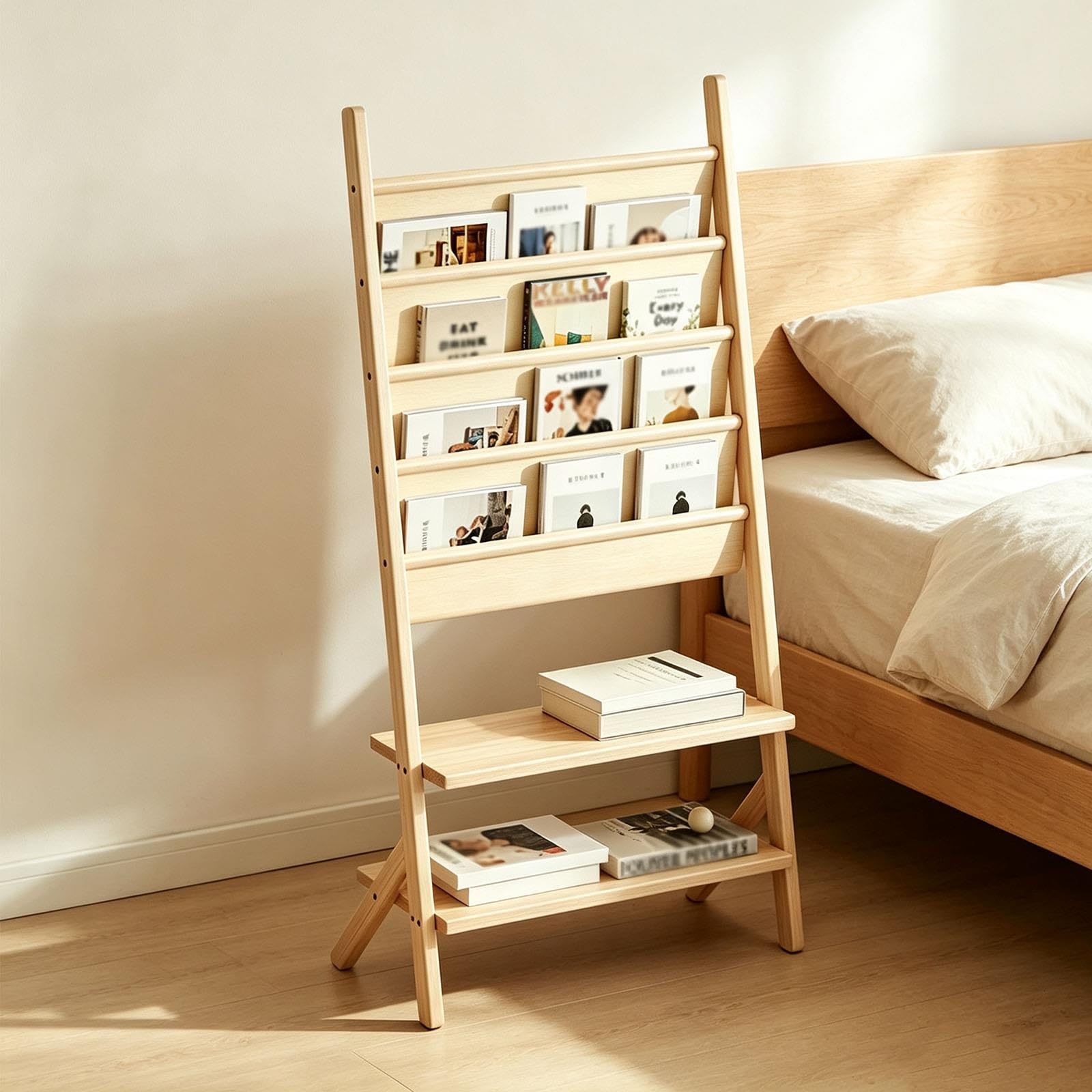 Présentoir à magazines sur pied, présentoir multifonctionnel pour brochures