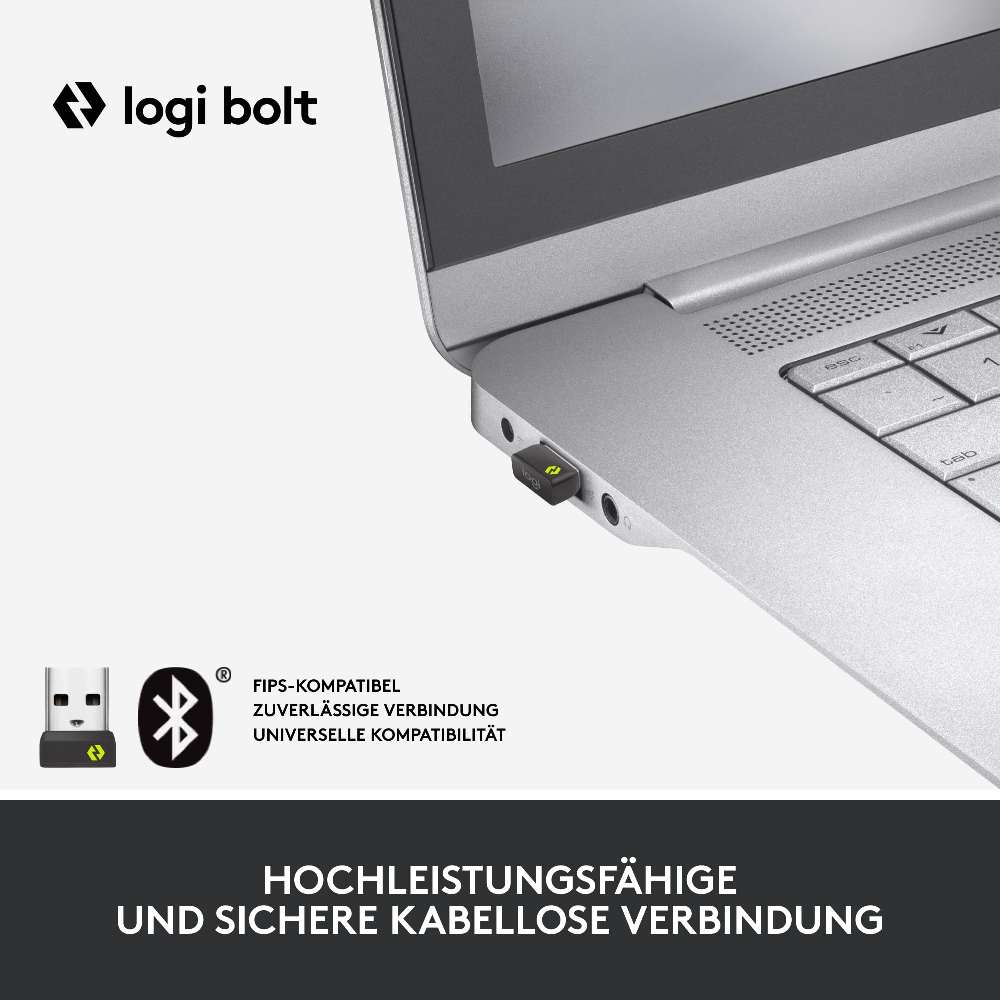 Logitech Lift for Business Left, vertikale ergonomische Maus – für Linkshänder, kabellos, Bluetooth oder gesicherter Logi Bolt USB, leise Klicks, Windows/Mac/Chrome/Linux – Grafit, Small, 910-006495