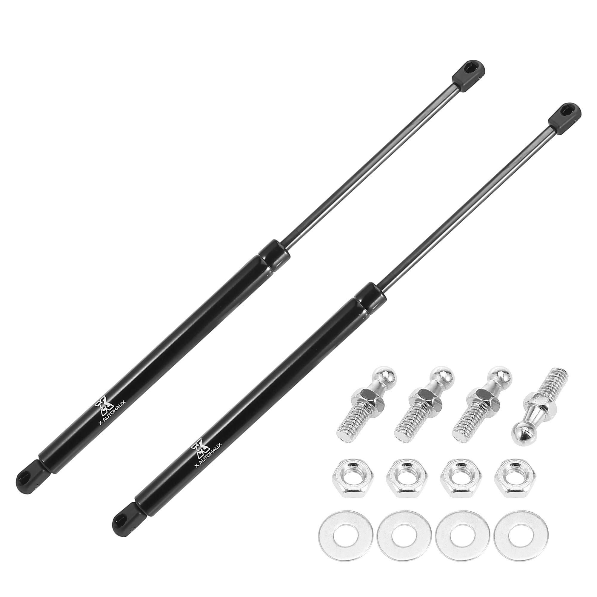X AUTOHAUX 2pcs Vérin à Gaz 100Lb Universel Ressort pour RV Voiture Bateau Camping-Car 500mm Longue Noir