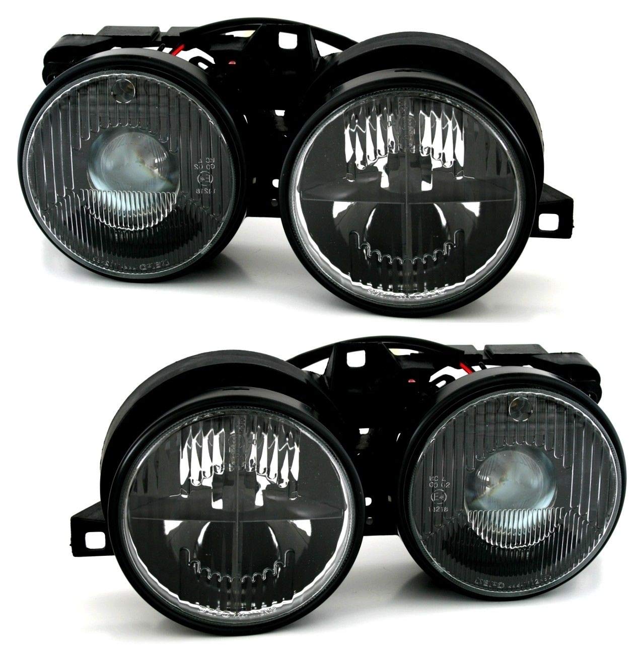 3 Series / E30 / 1982-1994 / Angel Eyes/Headlight Set/Black