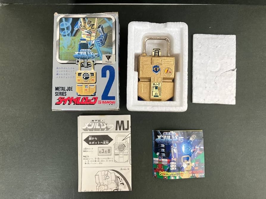 Amazon.co.jp: ほぼ当時物 機甲錠人メタルジョー MJ-02 ダイヤル