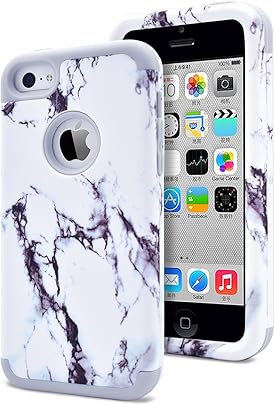Dailylux iPhone Funda Carcasa iPhone Funda iPhone h brido Alto Impacto Silicona Suave Cubierta Caja Dura para iPhone -M rmol Dailylux iPhone Funda Carcasa iPhone Funda iPhone h brido Alto Impacto Silicona Suave Cubierta Caja Dura para iPhone -M rmol