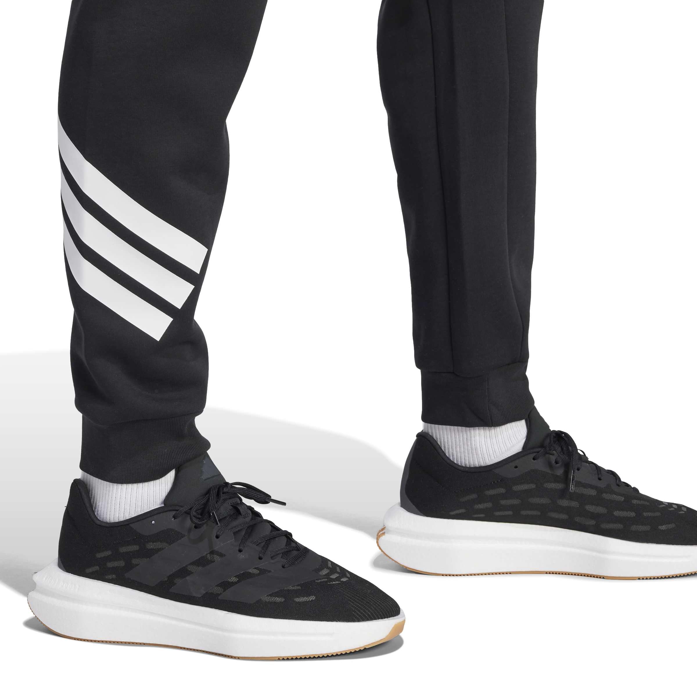 adidas Homme Future Icons Three Stripes Pant, Black, L