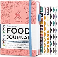 Vista 25 de Clever Fox Diario de Comida de Bolsillo - Diario de Comidas Diario, Planificador de Comidas para Llevar un Control de Calorías y Nutrientes