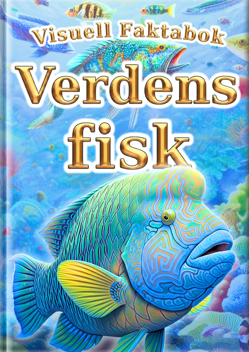 Visuell faktabok: Verdens fisk: 30 fascinerende fisk for barn | Flotte bilder og realistiske illustrasjoner | Perfekt som første fiskebok (Alle barns leksikon)