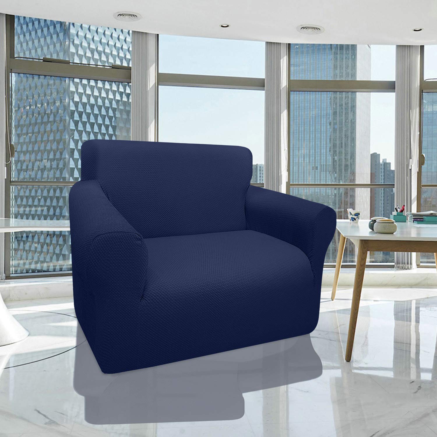Loveseat Housse De Canapé Épaisse Élégante 2 Places - Tissu Tendance Élastique - Protection De Loveseat Housse De Canapé Épaisse Élégante 2 Places - Tissu Tendance Élastique - Protection De