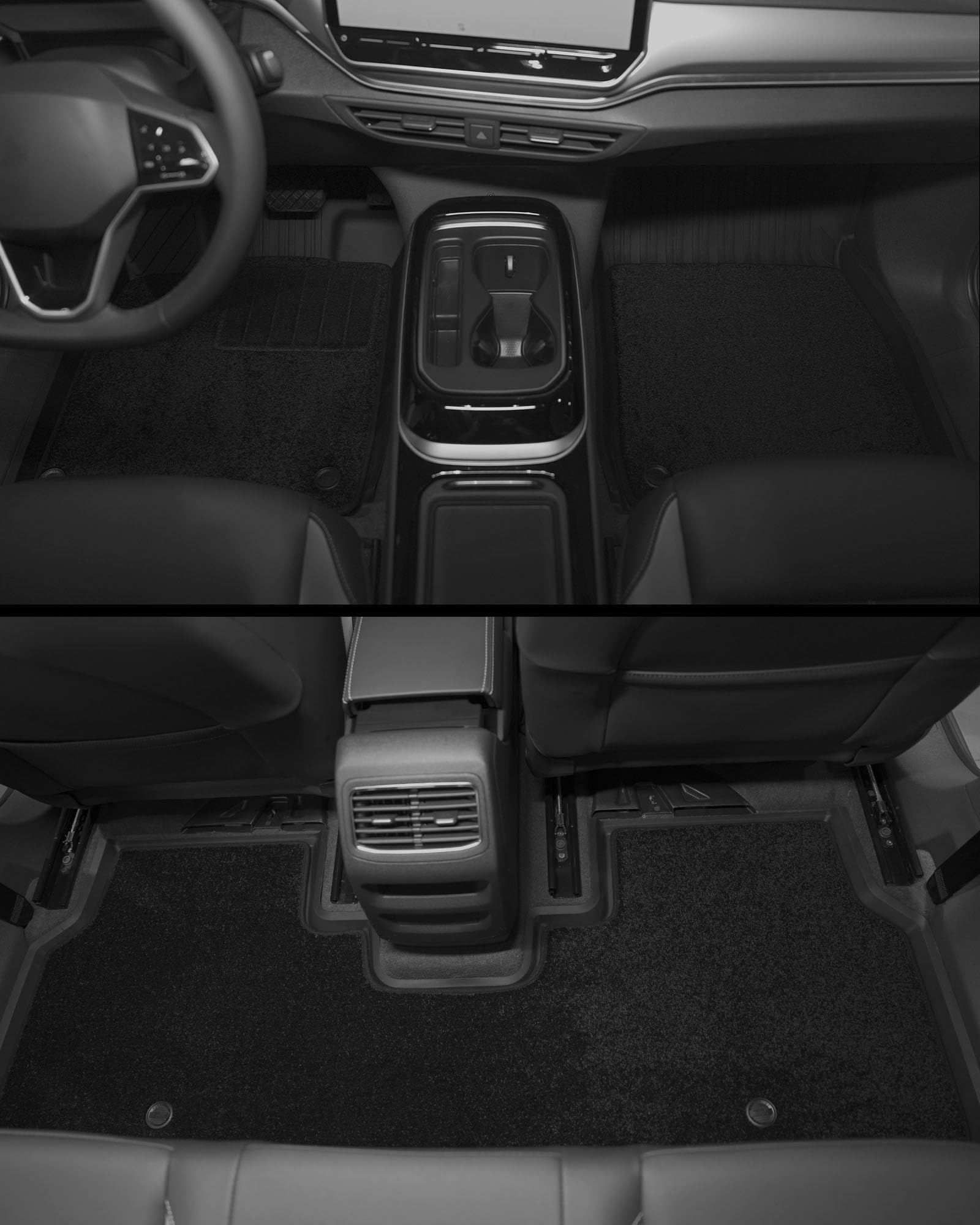 3W Fußmatten & Kofferraumwanne & Autoteppiche für VW ID.4 E21 2020-2026 | TPE Thorex™ Allwetter | 3D Maßgeschneiderte Passform | Hundefreundlich Volkswagen Auto Zubehör | Wasserdicht & Kratzfest