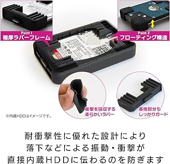 Logitec ポータブルハードディスク 1TB Amazon | Logitec 外付けHDD ポータブルハードディスク 1TB 耐