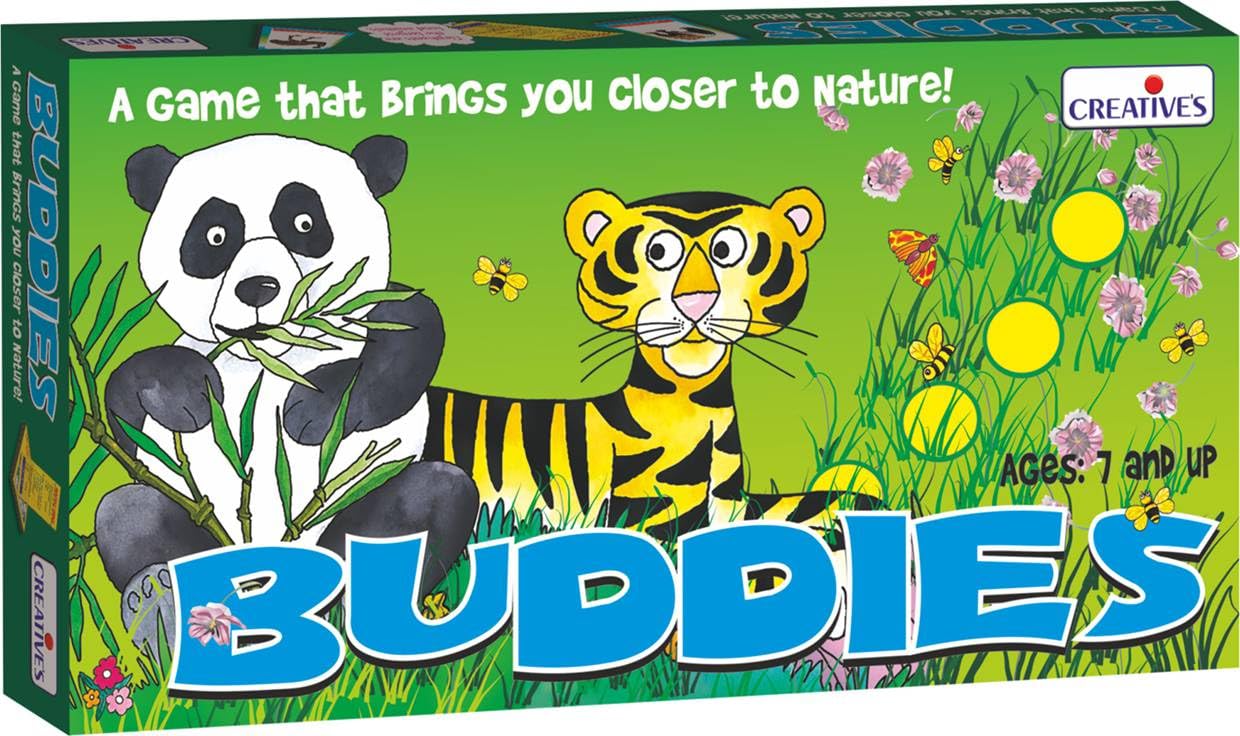 Creative’s Buddies | Learning & Educational | | Board Games | Nature Board Games | Educational Board Games | Family Board Game | Animals Nature Habitats Board Game | for Ages 7 & Up