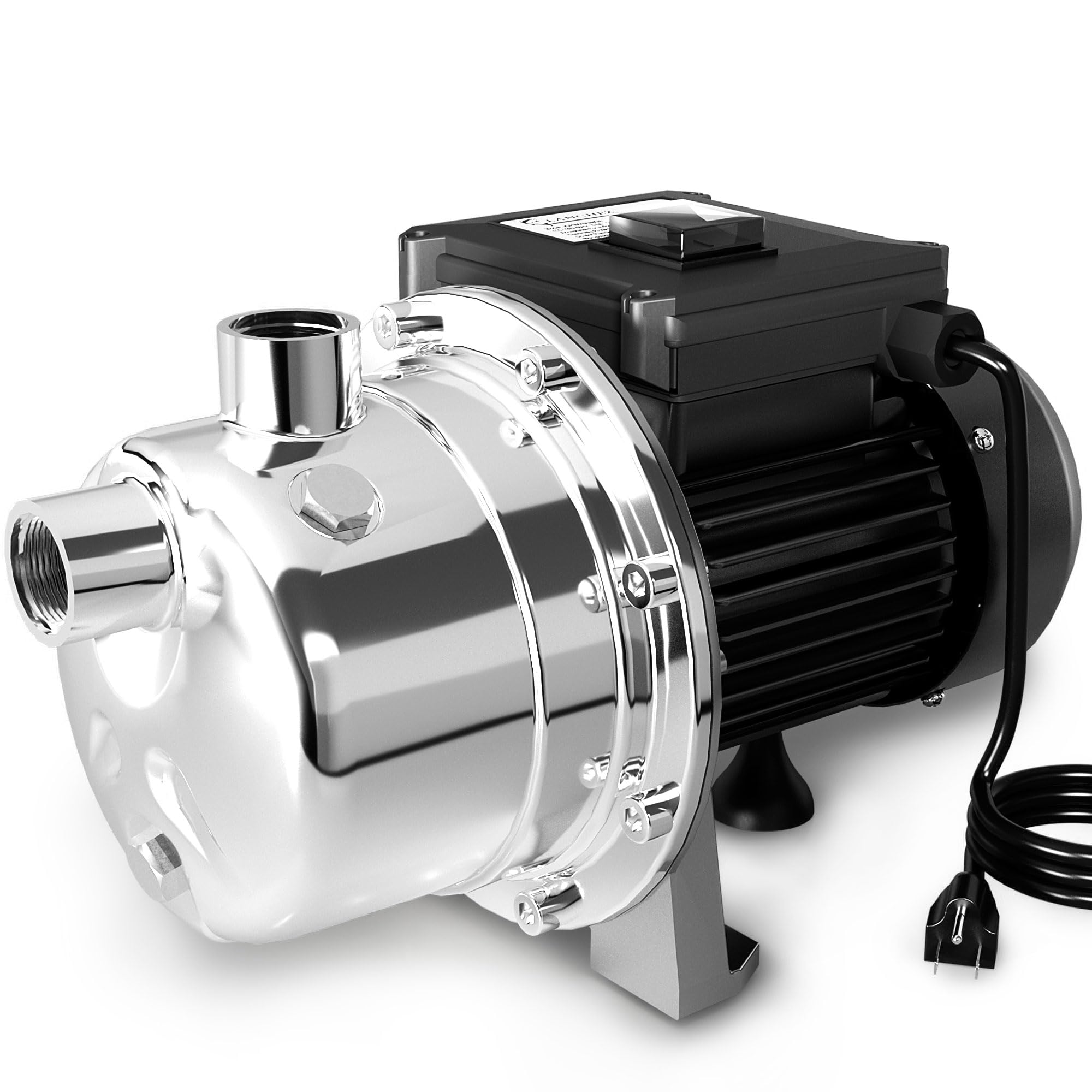 ZEAL ズイール AMAZONAS PUSH WATER Aqua Joe AJ-OMS20-BRS Indestructible Metal Base Oscillating