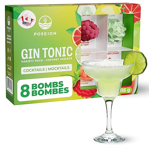 Miniatura 9 de Poseidn Bolas de bombas de cóctel – Paquete variado de sangría (8 piezas) | Bombas de bebidas afrutadas para amantes de los cócteles – Fabricado en