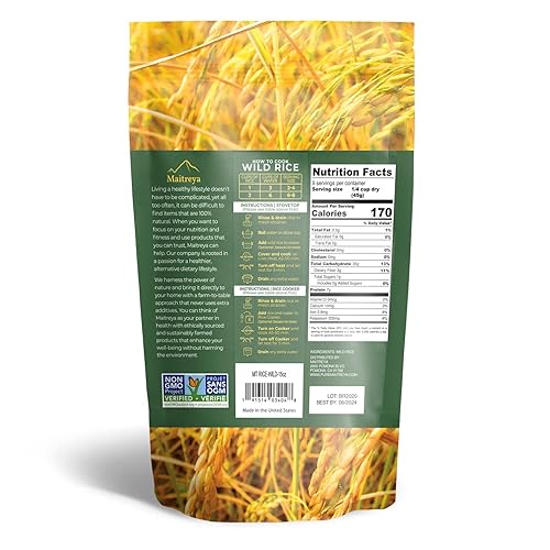 Miniatura 2 de Arroz silvestre Minnesota 100% natural sin OMG