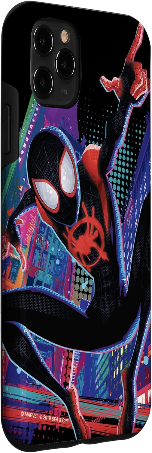 Marvel Spider-Man Into The Spider-Verse Miles Morales City Case for iPhone 11 Pro Max