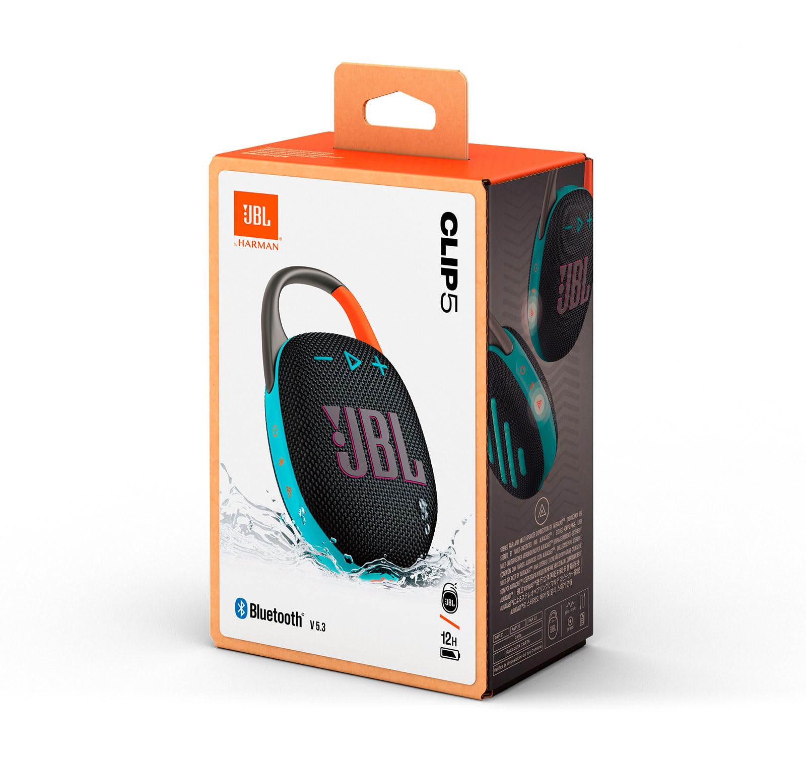 JBL CLIP 5 箱・付属品付き Amazon.com: JBL Clip 5 Bluetooth Speaker and divvi! Protective