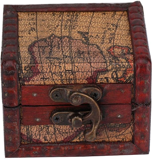 runaty Wooden Jewelery Box,Jewelery Gift Storage Decorative Box Case Holder Organizer for Necklaces Rings Earrings Jewelries