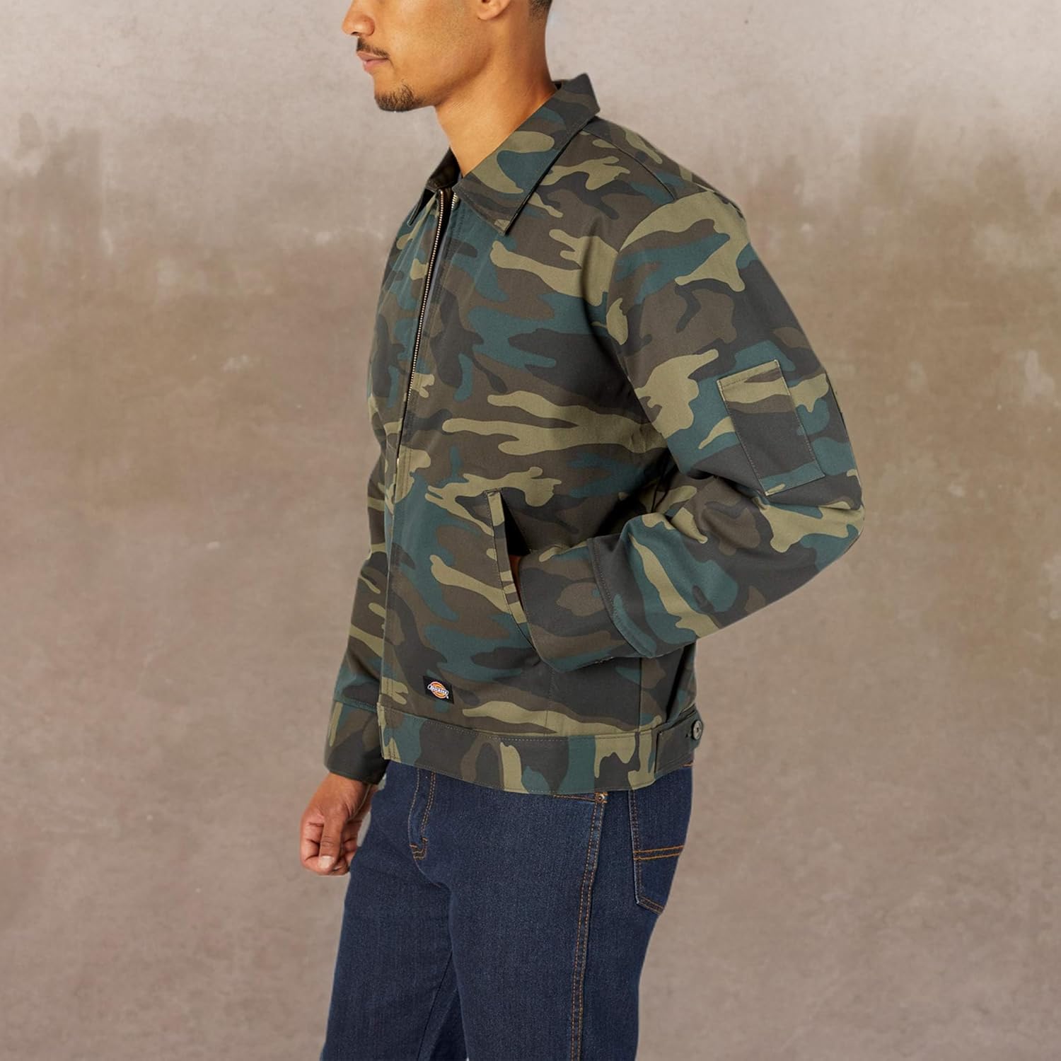 Dickies mens Insulated Eisenhower Front-zip Jacket