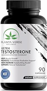 Ultra Tribulus Terrestris for Men - All Natural Supplement, Magnesium Activation Technology (90 Capsules)