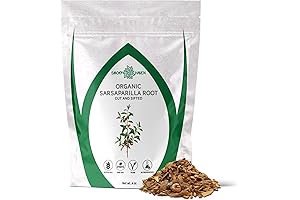 Smoky Haven Organic Mexican Sarsaparilla Root Tea - Smilax Medica (Premium)