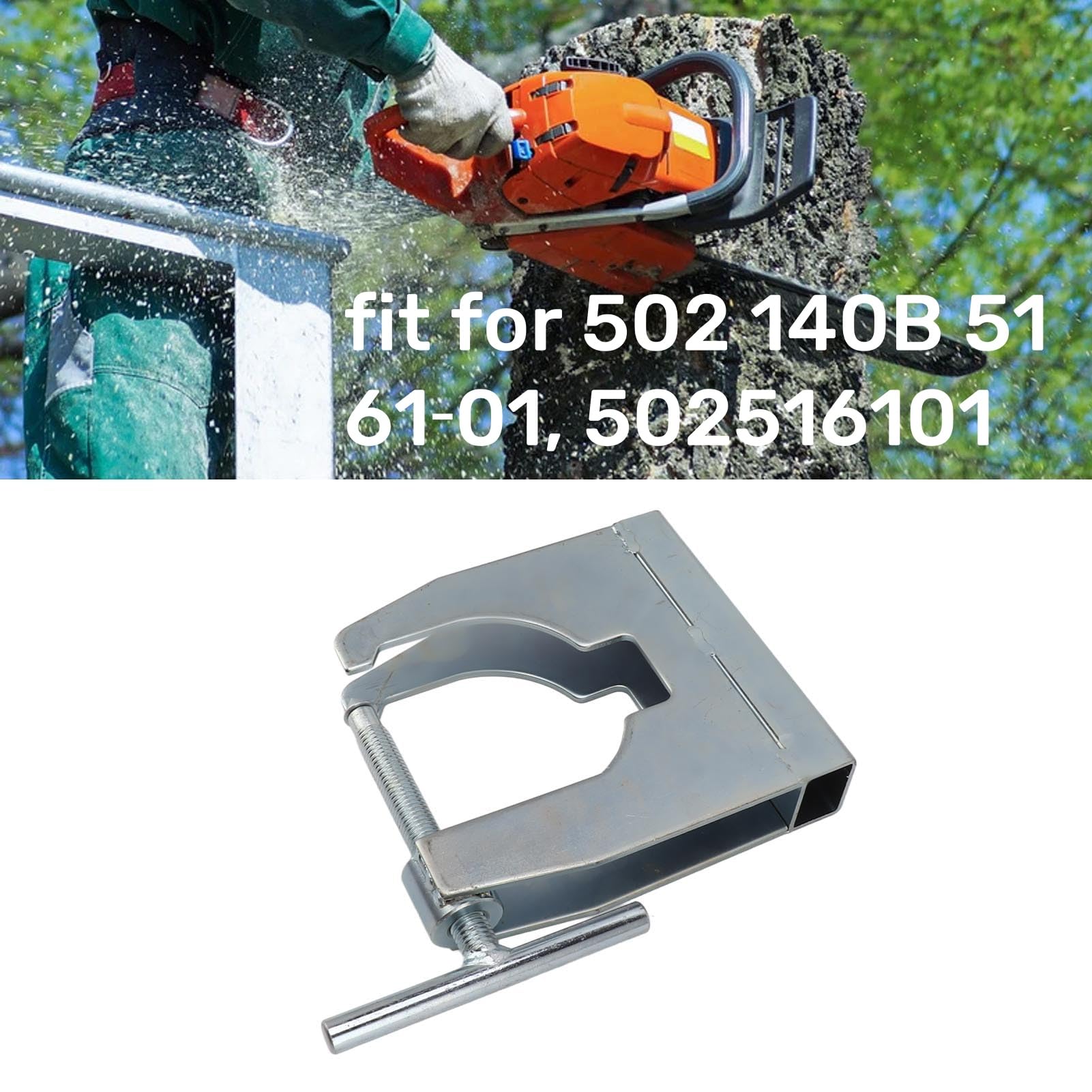 Topyond Separador de Cárter de Metal de Primera Calidad, Herramienta Separadora de Cigüeñal, Accesorios de Motosierra para 502 140B 51 61 01 502516101