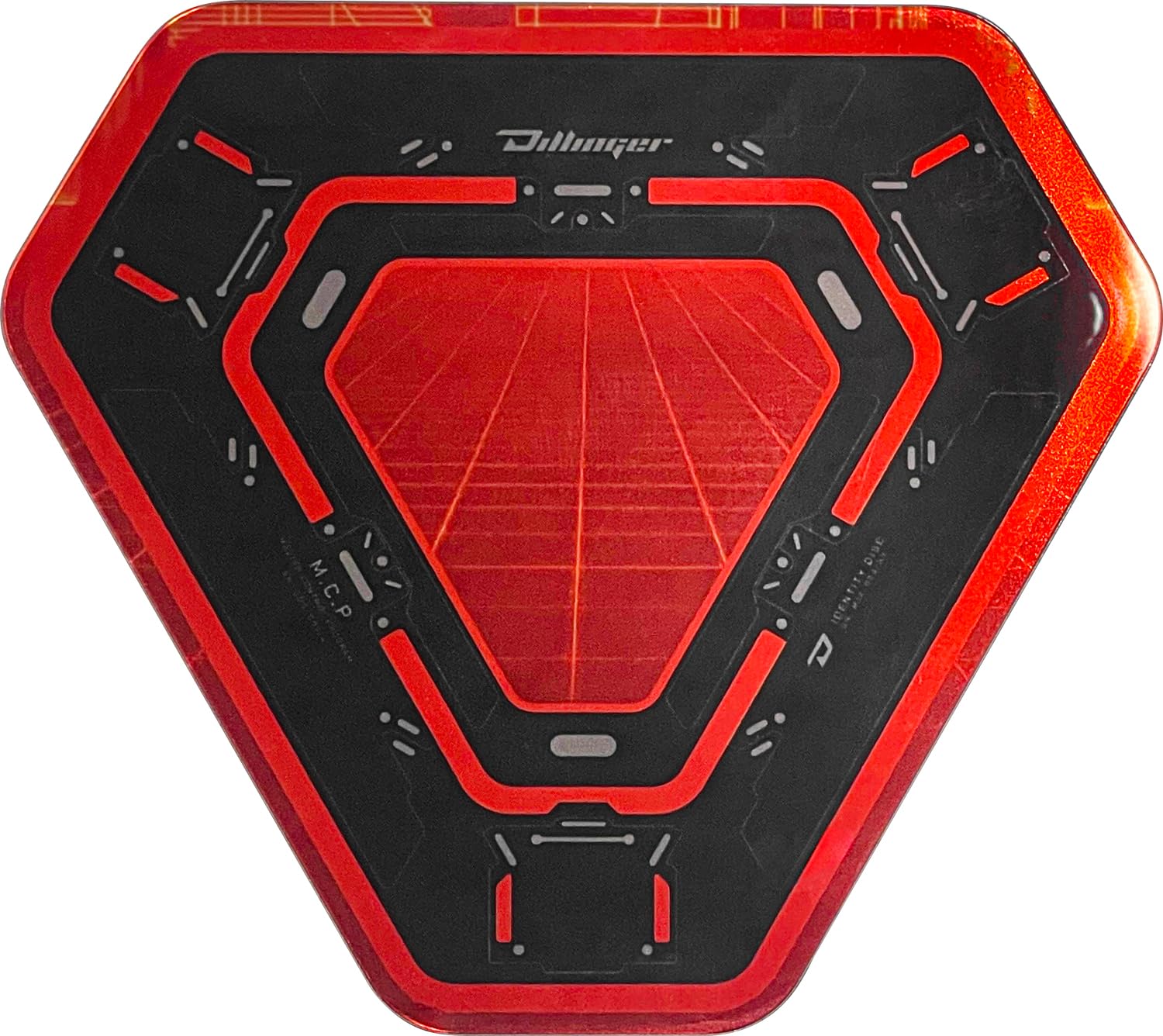 Tron Ares Mirror Acrylic Coaster Hexagonal Double Sided IG4662 Disney Movie